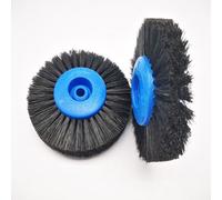 Loquet De Polissage Dentaire En Laine De Chèvre Et Coton,Matériel De Laboratoire Dentaire,Brosse De Roue,Outils Lointains,Buff Noir,Dentisterie,2 Pièces - Type Plastic Straight