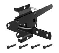 Loquet de portail à fermeture automatique | Loquet de portail réglable | Loquet robuste | Loquet Suffolk moyen | Verrou de sécurité en fer pour sécuriser la piscine, le jardin et l'abri de jardin