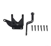 Loquet de portail de jardin fiable et robuste avec verrou à vis, pour des entrées sécurisées