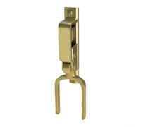 Loquet de portail robuste pour verrouillage instantané, opération à une main pour la ferme et le jardin, comprend un tournevis pour une installation facile à faire soi-même, construction en métal pour