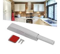 Loquet de porte à montage intérieur avec activation par pression et mouvement de retour doux pour une intégration homogène des meubles (blanc)