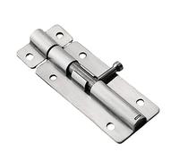 Loquet de porte à pêne cylindrique en acier inoxydable, 1 pièce, verrou coulissant de sécurité de 110 mm for portes, fenêtres et clôtures