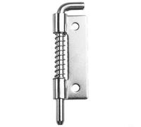 Loquet de porte à ressort, boulon de sécurité en acier inoxydable 304 pour armoire sécurité enfant, goupille de porte à fermeture automatique pour intérieur, chambre à coucher, salle de bain, portail