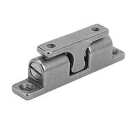 Loquet de Porte D'Armoire, Acier Inoxydable 304 70 Mm Double Loqueteau de Porte D'Armoire, Loquet de Tension à Bille, Loquet de Tension à Bille pour Placard, Armoire, Meuble, Porte