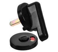 Loquet de Porte de Cabine de Toilettes, Verrou Noir Renforcé