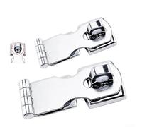 Loquet de porte de terrasse en acier inoxydable de qualité marine pour mécanisme de verrouillage sécurisé dans les bateaux et applications côtières (93 x 28 mm)