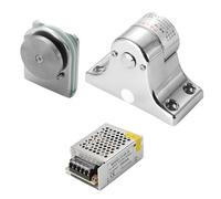 Loquet De Porte Électromagnétique Efficace Dispositif De Retenue D'aimant De Porte Coupe-feu Résistant À La Pour Les Appartements Et Les Locaux Commerciaux Dispositif De Sécurité Incendie