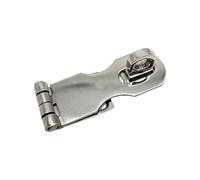 Loquet de porte en acier inoxydable de qualité marine amélioré avec cadenas tournant, accessoires de montage à œillets, loquets de verrouillage pliables