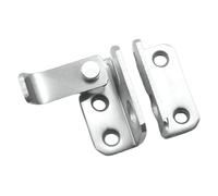 Loquet de porte en acier inoxydable | Loquet de sécurité de porte en acier inoxydable | Loquet manuel épais en acier inoxydable pour portes d'armoire, portes coulissantes, portes d'armoire