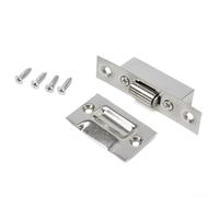 Loquet de porte en acier inoxydable pour placard avec mécanisme de verrouillage à bille pour butée de porte anti-collision pour bois