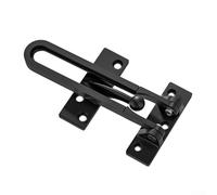 Loquet de porte en alliage de zinc avec chaîne de verrouillage pour une meilleure sécurité de porte, conçu pour un accès contrôlé et la prévention des ouvertures de porte involontaires