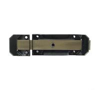 Loquet de porte en alliage de zinc avec finition chromée - Boulon coulissant de 10,2 cm et 12,7 cm pour portes intérieures, armoires, unités de rangement, portes de grenier et de cave (fourmi (12,7 cm