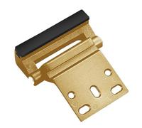 Loquet de porte en alliage de zinc avec vis perforées