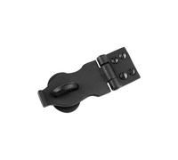 Loquet de porte en fer forgé noir Renovators Supply - Loquet de sécurité robuste - Idéal pour portes et portails - Serrure de porte pour plus de