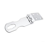 Loquet de porte pivotant en acier inoxydable de qualité marine avec résistance pour terrasses, armoires et applications extérieures robustes (93 x 28 mm)