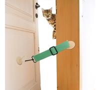 Loquet de porte pour chat, sangle de porte pour chat | Ouvre-porte pour chats, sécurité enfant,Serrure de sangle d'entrée pour chat sans poinçon, garde le chien hors du bac à litière, alternative à la