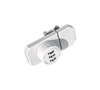 Loquet de sécurité verrouillable à combinaison à 3 chiffres pour porte de grange d'armoires