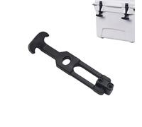 Loquet de tirage robuste - Poignée en T en caoutchouc souple, loquets universels à dégagement rapide avec matériel pour véhicule, moteur, bateau, trappe à outils, coffre et couvercle de refroidisseur