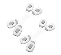 Loquet de Tiroir Auto-adhésif 4 Pièces Abs Pe pour Bébé | Réfrigérateur et Abattant Wc, Usage Maison et Mobilier, Verrouillage Solide Multifonction