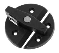 Loquet de Trappe de Bateau en Nylon Renforcé, Noir, Verrou Rond