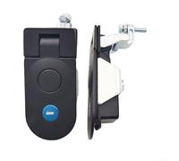 Loquet de verrouillage à compression pour remorques de camping-car, boîtes à outils et caravanes avec bouton poussoir et acier zingué pour dissuasion contre le vol (21 mm)