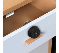 Loquet de verrouillage à mot de passe en alliage de zinc avec clés et cadenas pour garage, abri de jardin, placard, armoire et tiroir de sécurité (1#)