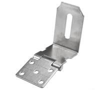 Loquet et agrafe en acier inoxydable parfait pour une utilisation sur les portes, abris de jardin et armoires (10,2 cm)