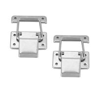 Loquet, Loquet de Serrure de Porte, Loquet à Bascule, Boîtier d'Armoire, Loquet à Ressort avec Lisse pour Toutes Sortes de Boîtes, Barils, Armoires, équipement