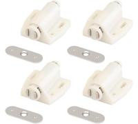 Loquet magnétique à ouverture par poussée de l'arm Loquets D'armoire À Aimant Unique Invisibles, 4/8 Pièces, for Meubles, Garde-robe, Butée De Porte, Plus Proche