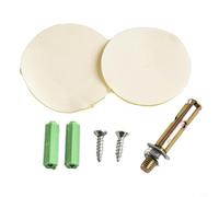 Loquet magnétique pour camping-car et porte de voyage - Durable - Pour camping-car, caravane ou butée de porte - Pour loquet de porte solide - Blanc - L