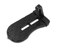 Loquet multifonctionnel de voiture marchepied de porte brise-vitre marteau de sécurité crochet de serrure de porte pliable accessoires pieds de support support pour la plupart des modèles (noir)