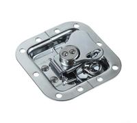 Loquet papillon encastré en métal 1 pièce pour boîtier de microphone en aluminium, boîte à outils en bois, étui pour équipement photographique