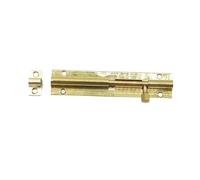 Loquet Porte Brass Doors Slide Latch Lock Bolt Barrel Home Gate Safety Hardware with Screws 1.5/2/3/4Inch(2inch)