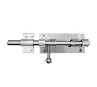 Loquet Porte Door Bolt Lock Stainless Steel Latch For Home Hardware Bathroom Toilet Shed Gate Safety Window Catch(10in)