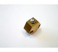Loqueteau à bille H40 Finition Laiton avec gâche - OP LB2101+ LB4101