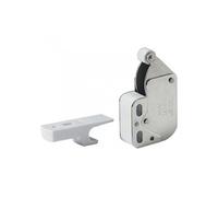 Loqueteau à pression acier HETTICH, L.27 x l.36 mm