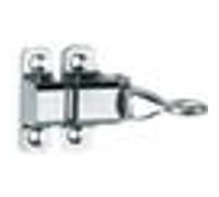 Loqueteau châssis 575 Criv nickelé percé - VACHETTE - 009935 Noir G