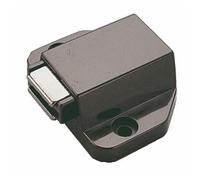 Loqueteau magnétique D7/GP 9 pour portes en verre HETTICH