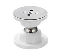 Loqueteau magnétique de porte à ventouse magnétique butoir de porte de sécurité fermeture de porte magnétique en acier inoxydable protection murale pour butée de porte sans perçage,