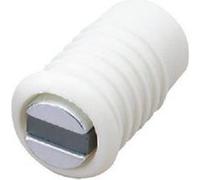 Loqueteau magnétique encastré D13,5X17mm 6kg blanc - ARELEC - 0171060