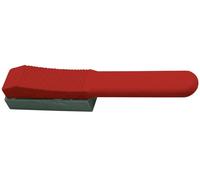 Loqueteau manuel L125xl25xH20mm 360 rouge MÜLLER