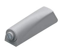 Loqueteau pousse lâche sur embase magnétique - Décor : Blanc - Sortie piston : 14 mm - ITAR