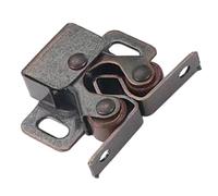 Loqueteaux de porte avec aimants d'armoire - Panneaux de tiroir solides, support à roulement à billes, indicateur de verrouillage magnétique, paquet de fermeture durable - Armoire avec tiroirs pour