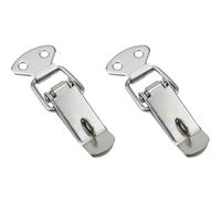 Loquets À Bascule, Pince À Ressort, 4/2 Pièces | Clip Case Box Loquet Loquet Tension Verrouillage Levier Fermoir Fermetures Caisse Snap(2Pcs with Hasps)