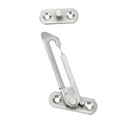 Loquets à crochet de fenêtre réglables, 4 pièces, limiteur jambe force suspendue, hôtel, immeuble bureaux, grande hauteur pour Fenêtres(Type 2 left)