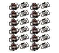 Loquets à rouleau à verrouillage automatique pour porte d'armoire sécurisée avec construction en métal durable et porte de placard universelle à l'épreuve des enfants