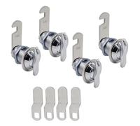 Loquets de 2,5 cm sans clé en acier décalé pour armoire, boîte aux lettres, tiroir, cames décalées