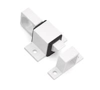 Loquets de porte à ressort activés par les impacts, installation facile, boulons de verrouillage automatique en aluminium pour améliorer la sécurité des loquets à ressort