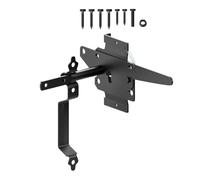 Loquets de porte à verrouillage automatique robustes en fer - Verrou de porte à goupille rapide - Quincaillerie de porte automatique pour jardin, extérieur, piscine, clôture, charnières