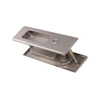 Loquets De Porte Coulissante Conception Résistante Intempéries Encastré Mises À Niveau Verrouillage Solides Pour Salle Bains Balcon Serrure Porte Coulissante À Des